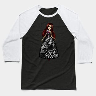 Vampire Girl Gothic Lady Baseball T-Shirt